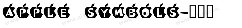 Apple Symbols字体转换